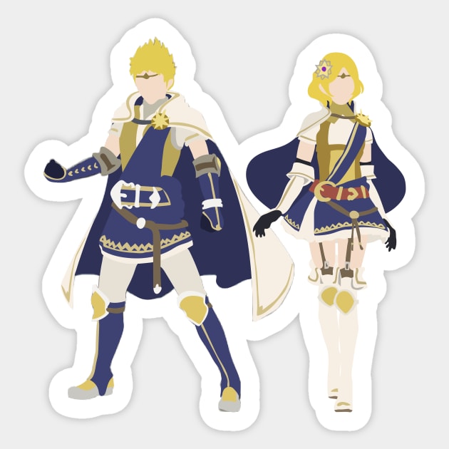 Minimalist Fire Emblem Warriors Sticker by Blitzitron25